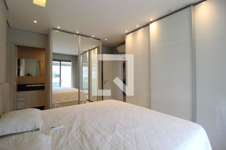 Quarto Suíte de apartamento para alugar com 1 quarto, 80m² em Vila Nova Conceição, São Paulo