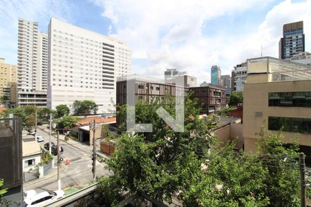 Vista da Varanda de apartamento para alugar com 1 quarto, 80m² em Vila Nova Conceição, São Paulo