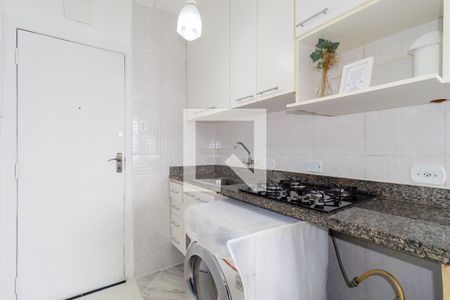 Cozinha de kitnet/studio para alugar com 1 quarto, 35m² em Brás, São Paulo