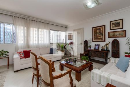 Sala de apartamento à venda com 4 quartos, 162m² em Vila Cordeiro, São Paulo