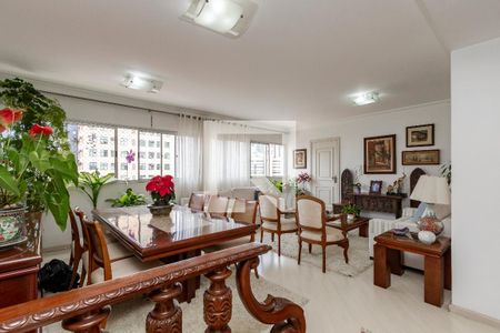 Sala de apartamento à venda com 4 quartos, 162m² em Vila Cordeiro, São Paulo