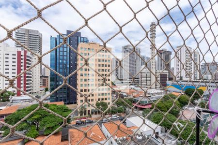 Vista da Sala de apartamento à venda com 4 quartos, 162m² em Vila Cordeiro, São Paulo