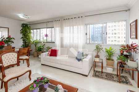 Sala de apartamento à venda com 4 quartos, 162m² em Vila Cordeiro, São Paulo