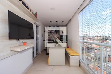 Varanda da Sala de apartamento para alugar com 2 quartos, 125m² em Jardim Caboré, São Paulo