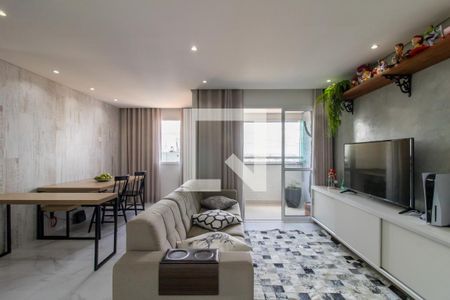 Sala  de apartamento para alugar com 2 quartos, 60m² em Jardim Imperador, Guarulhos