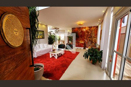 Sala de casa de condomínio à venda com 3 quartos, 315m² em Engordadouro, Jundiaí