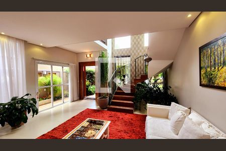 Sala de casa de condomínio à venda com 3 quartos, 315m² em Engordadouro, Jundiaí