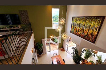 Sala de casa de condomínio à venda com 3 quartos, 315m² em Engordadouro, Jundiaí