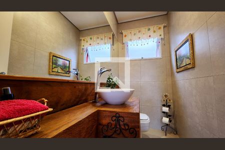 Lavabo de casa de condomínio à venda com 3 quartos, 315m² em Engordadouro, Jundiaí