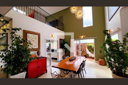 Sala de casa de condomínio à venda com 3 quartos, 315m² em Engordadouro, Jundiaí