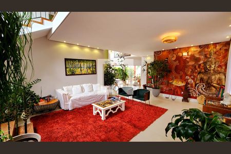 Sala de casa de condomínio à venda com 3 quartos, 315m² em Engordadouro, Jundiaí