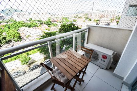 Varanda da Sala de apartamento à venda com 2 quartos, 61m² em Todos Os Santos, Rio de Janeiro