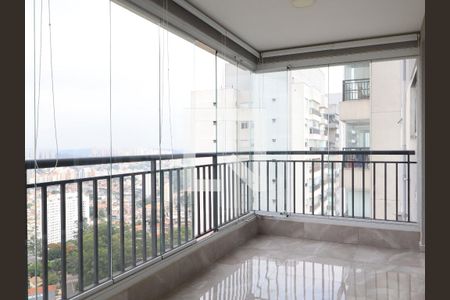 Varanda da Sala de apartamento para alugar com 3 quartos, 88m² em Jardim Caboré, São Paulo