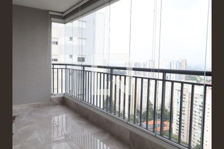 Varanda da Sala de apartamento para alugar com 3 quartos, 88m² em Jardim Caboré, São Paulo