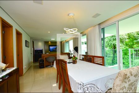 Sala de jantar de casa à venda com 4 quartos, 340m² em Buritis, Belo Horizonte