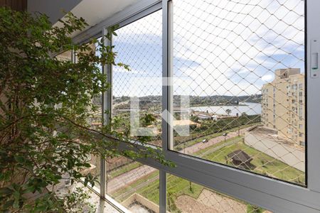 Vista da Sala de Jantar de apartamento à venda com 3 quartos, 130m² em Alphaville, Nova Lima