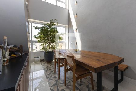 Sala de Jantar de apartamento à venda com 3 quartos, 130m² em Alphaville, Nova Lima