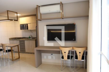 Sala/Quarto de apartamento para alugar com 1 quarto, 31m² em Setor Marista, Goiânia