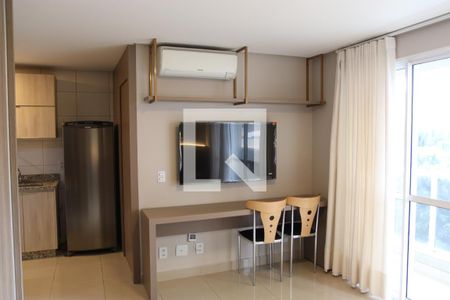 Sala/Quarto de apartamento para alugar com 1 quarto, 31m² em Setor Marista, Goiânia