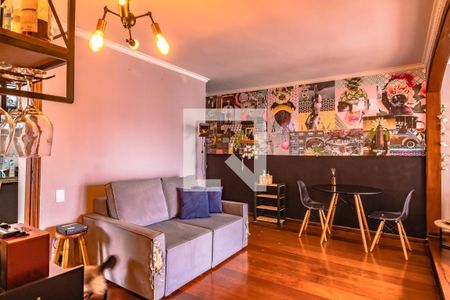 Sala de apartamento para alugar com 3 quartos, 90m² em Vila Monte Alegre, São Paulo