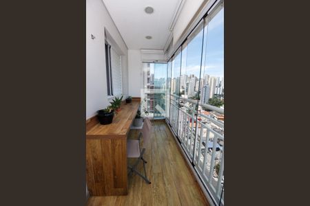 Varanda da Sala de apartamento para alugar com 2 quartos, 96m² em Morumbi, São Paulo