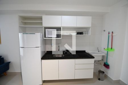 Cozinha de kitnet/studio para alugar com 1 quarto, 42m² em Centro, Campinas