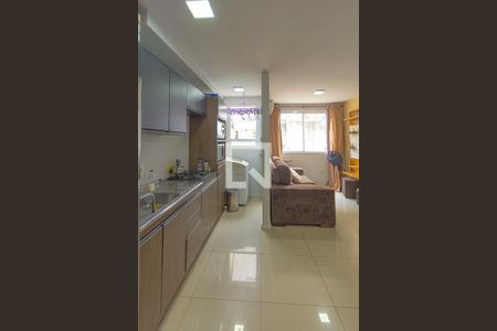 Sala/Cozinha de apartamento para alugar com 2 quartos, 47m² em Olaria, Canoas