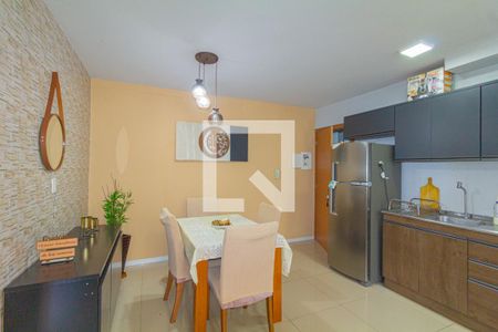 Sala/Cozinha de apartamento para alugar com 2 quartos, 47m² em Olaria, Canoas