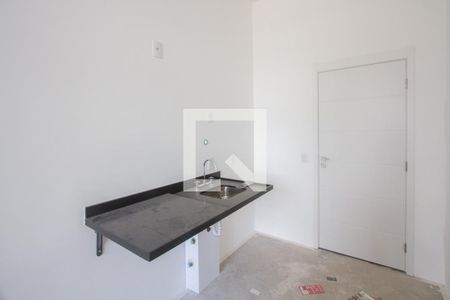 Cozinha de kitnet/studio à venda com 1 quarto, 25m² em Jardim das Acacias, São Paulo