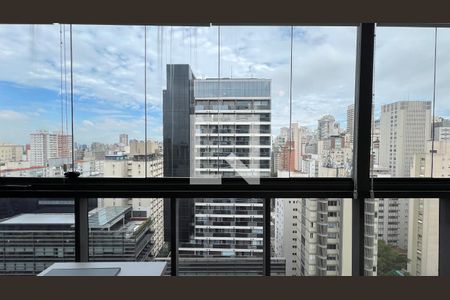 Varanda de apartamento à venda com 1 quarto, 44m² em Jardins, São Paulo