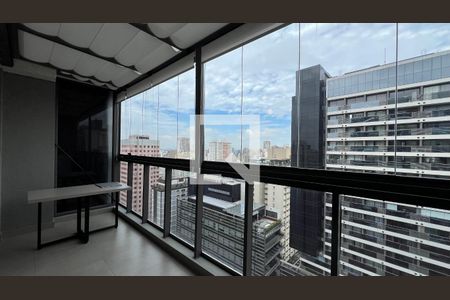 Varanda de apartamento à venda com 1 quarto, 44m² em Jardins, São Paulo