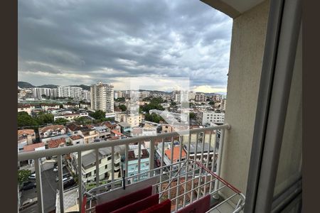 Vista da varanda da sala de apartamento à venda com 2 quartos, 55m² em Todos Os Santos, Rio de Janeiro