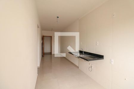 Cozinha e Área de Serviço de apartamento à venda com 2 quartos, 50m² em Nova Gerti, São Caetano do Sul