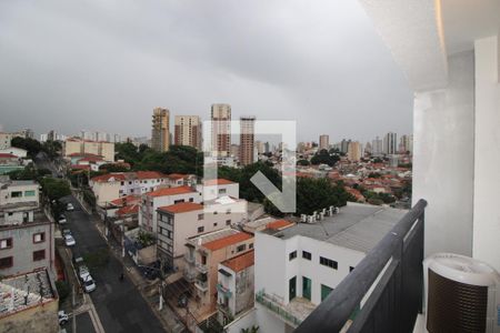 Sala / Cozinha - Varanda de apartamento para alugar com 1 quarto, 28m² em Jardim Sao Paulo(zona Norte), São Paulo