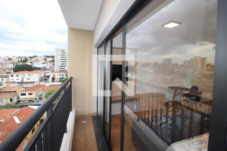 Studio - Varanda de kitnet/studio para alugar com 1 quarto, 28m² em Jardim Sao Paulo(zona Norte), São Paulo