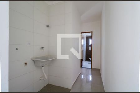 Área de Serviço de apartamento à venda com 2 quartos, 52m² em Nova Gerti, São Caetano do Sul