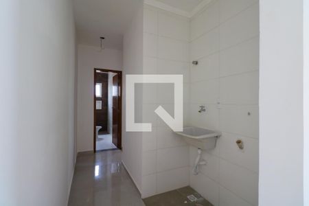 Área de Serviço de apartamento à venda com 2 quartos, 52m² em Nova Gerti, São Caetano do Sul