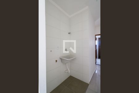 Área de Serviço de apartamento à venda com 2 quartos, 52m² em Nova Gerti, São Caetano do Sul