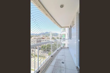 Varanda da Sala de apartamento à venda com 2 quartos, 60m² em Cachambi, Rio de Janeiro