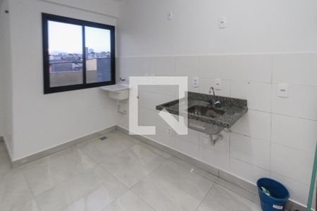 Cozinha e Área de Serviço de apartamento para alugar com 1 quarto, 35m² em Vila Ema, São Paulo