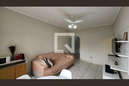 Sala de apartamento para alugar com 2 quartos, 94m² em Gonzaga, Santos