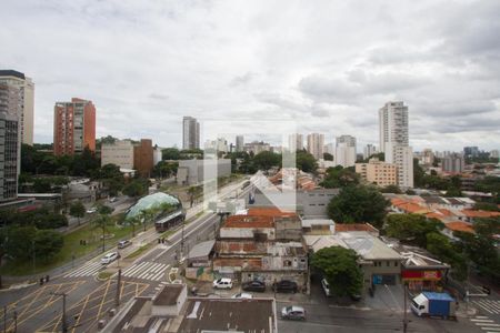 Vista da Varanda de kitnet/studio para alugar com 1 quarto, 28m² em Santo Amaro, São Paulo