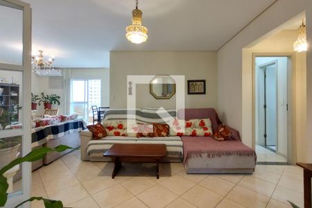 Sala de apartamento para alugar com 3 quartos, 145m² em Vila Tupi, Praia Grande