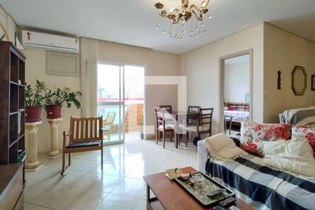 Sala de apartamento para alugar com 3 quartos, 145m² em Vila Tupi, Praia Grande