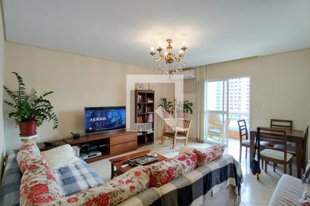 Sala de apartamento para alugar com 3 quartos, 145m² em Vila Tupi, Praia Grande