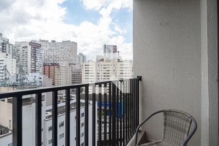 Sacada de kitnet/studio para alugar com 1 quarto, 19m² em Bela Vista, São Paulo