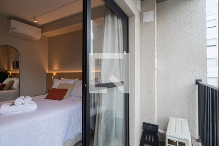 Sacada de kitnet/studio para alugar com 1 quarto, 19m² em Bela Vista, São Paulo