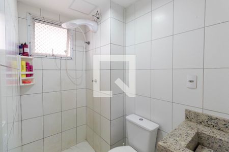 Banheiro de apartamento à venda com 1 quarto, 26m² em Vila Ré, São Paulo