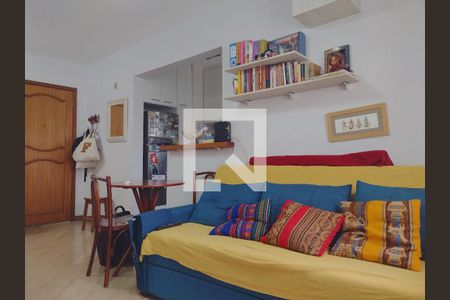 Sala de apartamento à venda com 1 quarto, 41m² em Higienópolis, São Paulo