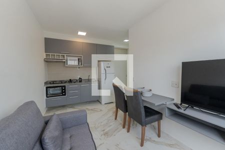 Sala de apartamento para alugar com 1 quarto, 26m² em Bela Vista, São Paulo